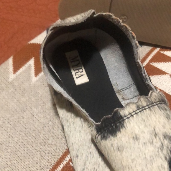 Myra Cowhide Slip-ons - Picture 6 of 7